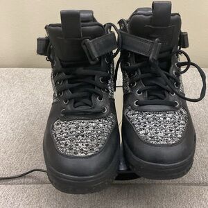 Women’s Black and Gray Nike Sneakers